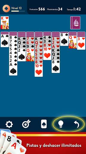 Solitario Spider Plus screenshot 2