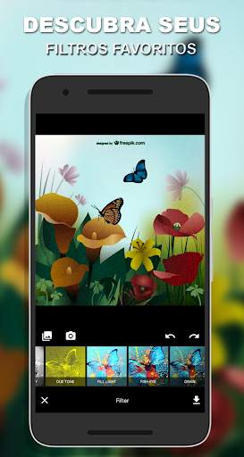 Magic Photo Editor: Add filtro, adesivo, texto... screenshot 3