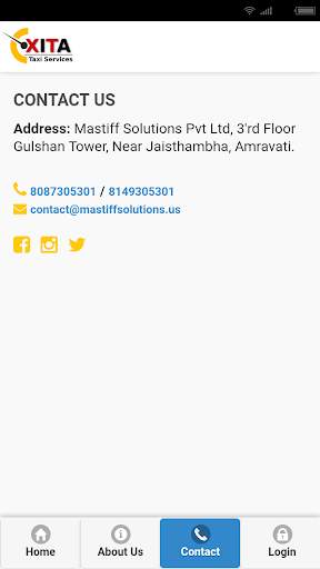 XitaTaxi - Rentals & Outstation Cabs screenshot 3