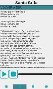 Santa Grifa Musica Letra screenshot 2