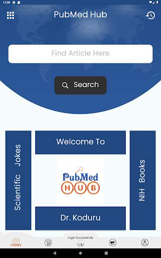PubMed HUB screenshot 17