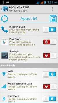 App Lock Plus 1 تصوير الشاشة