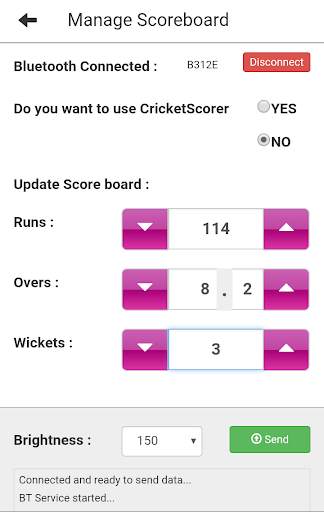 Cricket Scorer App screenshot 3