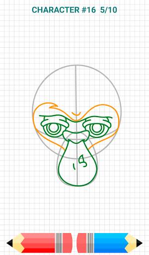 How to Draw Graffiti Character screenshot 10