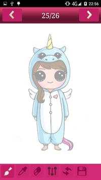How to draw Cute Unicorns screenshot 5