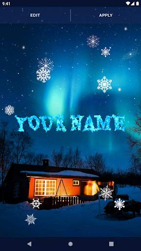 Snowy Winter Live Wallpaper screenshot 2