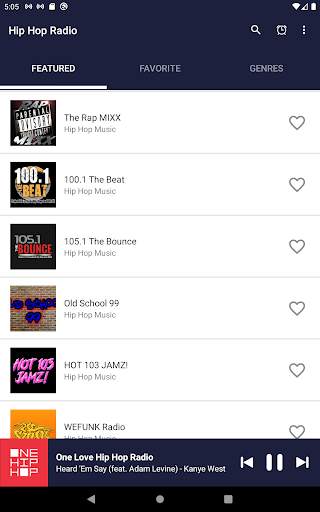 HIP HOP RADIO - Hip Hop, Rap and R&B Music screenshot 7