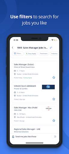 Naukrigulf - Job Search App screenshot 2
