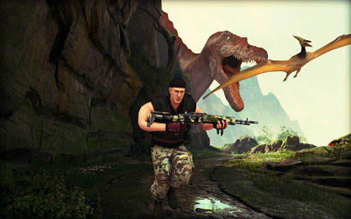 Dinosaur World Jurassic Island : TPS Action Game screenshot 3