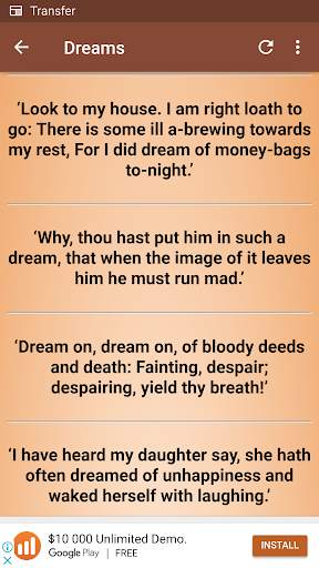William Shakespeare quotes screenshot 8