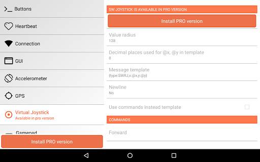 Wifi Device Control Free - To control robots! screenshot 16