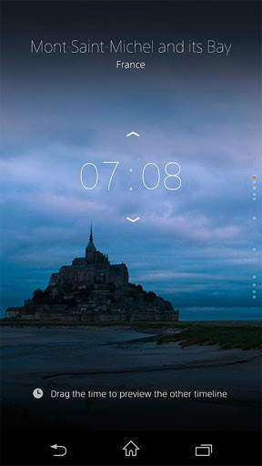 α CLOCK screenshot 2