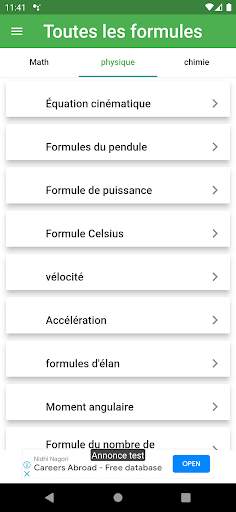 Toutes les formules screenshot 2