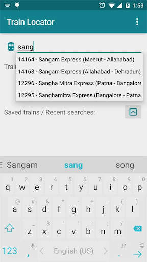 Train Locator - Indian Railways screenshot 5