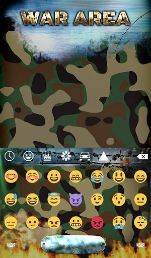 War Area Animated Keyboard   L स्क्रीनशॉट 4