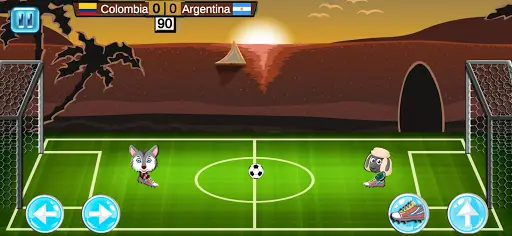Animal Head Soccer - Head Football Soccer 2020 screenshot 3