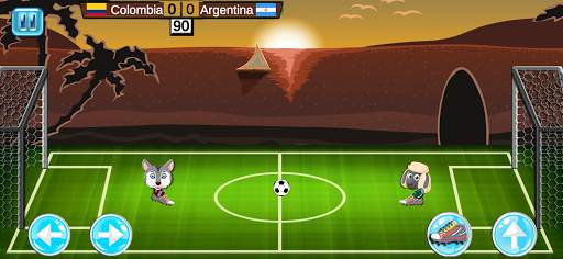 Animal Head Soccer - Head Football Soccer 2020 screenshot 3
