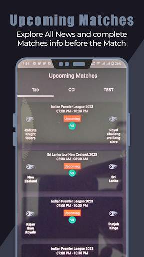 Live Cricket Scores Streaming screenshot 4