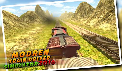 Modern Train Drive Sim 2016 screenshot 11
