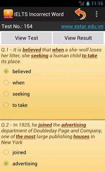 IELTS Incorrect Word screenshot 3