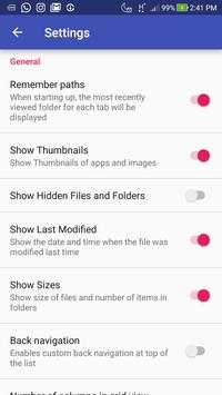 File Manager Amaze   Ohana 5 تصوير الشاشة