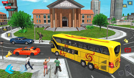 Tourist Bus Driver Game - Game Pelatih Bus screenshot 7
