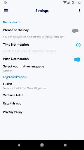 English conversation - translate to multi-language screenshot 7