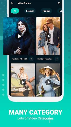 Full screen video Status Downloader screenshot 2