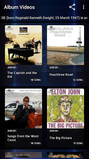 ELTON JHON - Offline MP3 & Video Album Collection screenshot 16