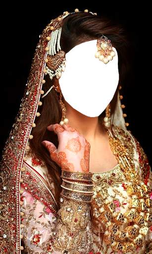 Indian Bride Wedding Photo Montage screenshot 1