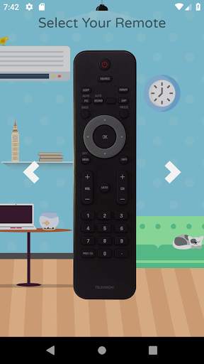 Remote Control For Philips TV screenshot 1