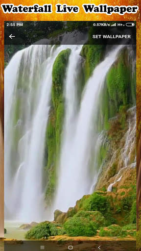 Waterfall Live Wallpaper: Live Wallpaper screenshot 6