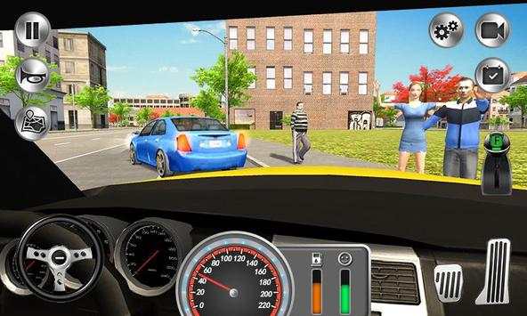 Taxi Driving Game - City Taxi Driver Simulator 3D screenshot 3