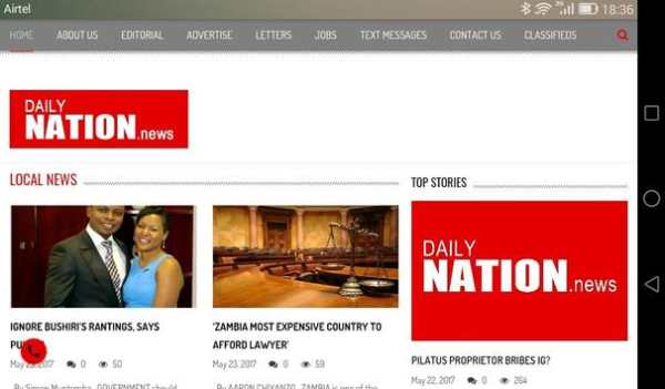 Daily Nation News screenshot 1