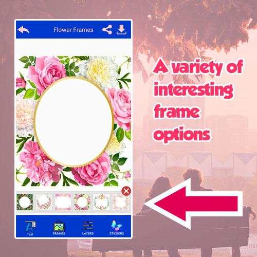 Flower photo frame 2019 screenshot 7