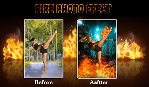 Fire Effect : Fire On Photo Editor screenshot 1