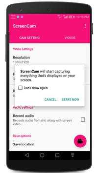 Screen Recorder-Editor for android screenshot 2