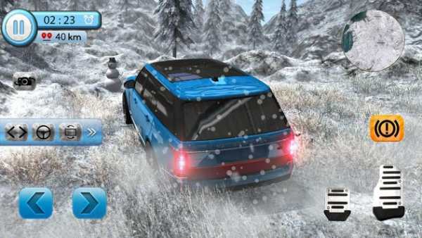 Offroad Rover Snow Driving screenshot 10