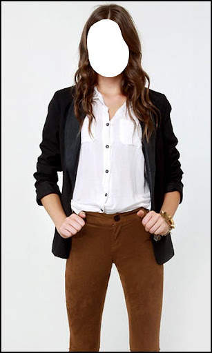 Women with Jeans Photo Frames screenshot 2