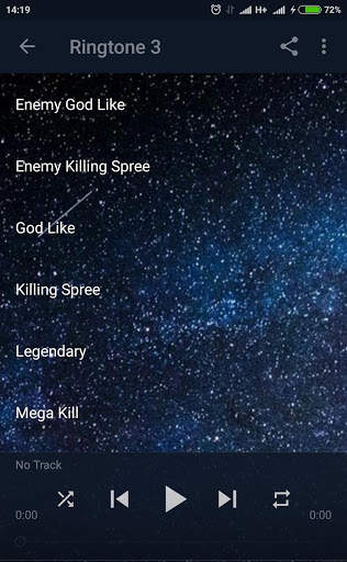 MOBA BATTLE RINGTONE ANNOUNCER PERKATAAN OFFLINE screenshot 4