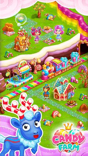 Candy Farm: Magic cake town & cookie dragon story screenshot 4