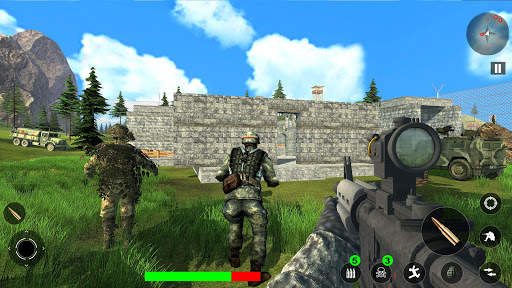 Survival Free Fire Battlegrounds: FPS Shooting 3D screenshot 2