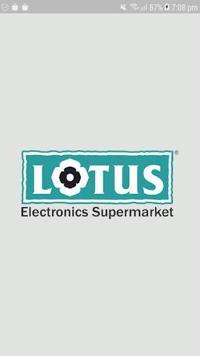Lotus Electronics Shopping App screenshot 1