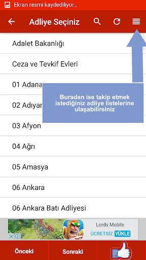 Adliye İlan Takip screenshot 4