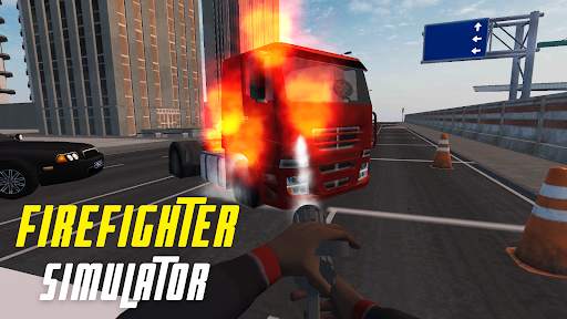 Fire Truck Driving Simulator screenshot 3