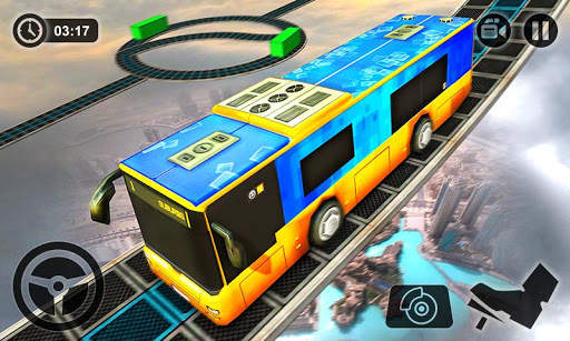 Impossible Sky Bus Driving Simulator Tracks 2018 screenshot 5