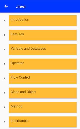 Core Java programming - offline screenshot 2