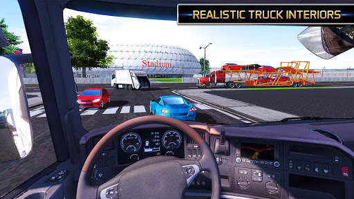 เครื่องจำลองรถบรรทุกยูโร 2018 - Truck Simulator screenshot 5