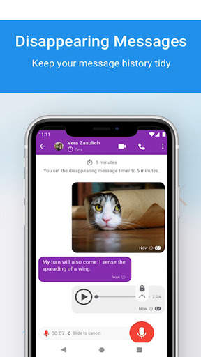 Vchat Messenger - Messages, Group Chats & Calls screenshot 4