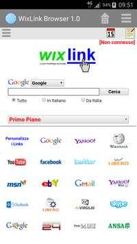WixLink Browser screenshot 1